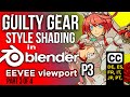 Guilty Gear Stylized shader in Blender's EEVEE (Part 3 of 4)
