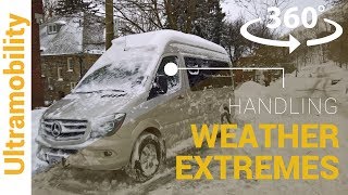 How Long Will an RV Air Conditioner off a Generator (360 Degree Video)  | How to Handle Cold Winters