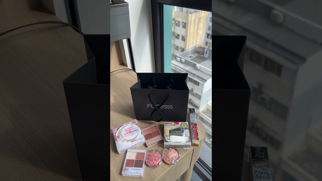 Canmake Tokyo Makeup Unboxing haul