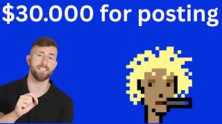 The base founder just got $30K—for writing posts.