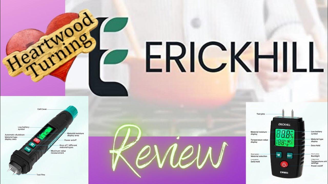 Product Review ErickHill Moisture Meters EMW01 EMW03 YouTube