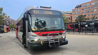 WMATA Metrobus 2010 New Flyer DE40LFA #6597 Route F24