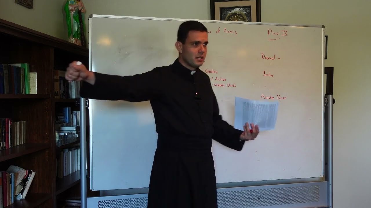 Second Adult Catechism Class 2022 On The Syllabus of Errors