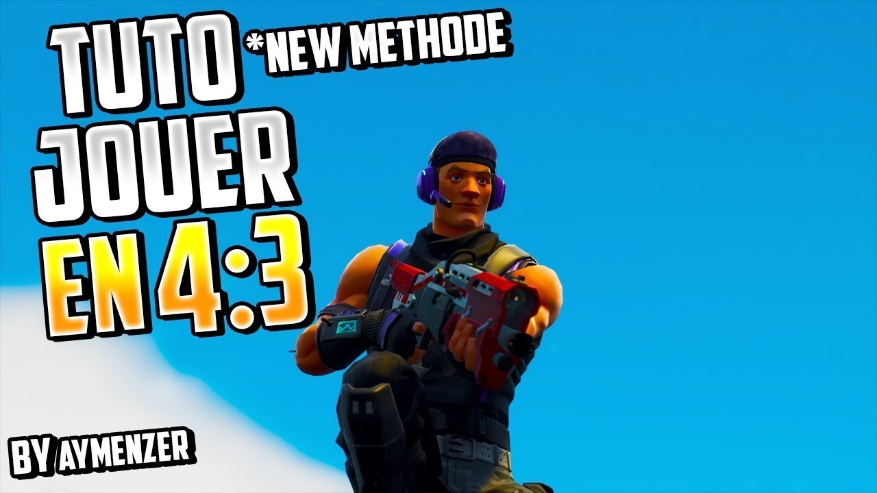 Jouer en Résolution Étirée sur Fortnite Chapitre 2 Saison 4