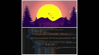 Transforming the Digital Landscape: The Seamless Transition from Day to Night in HTML.#html #css