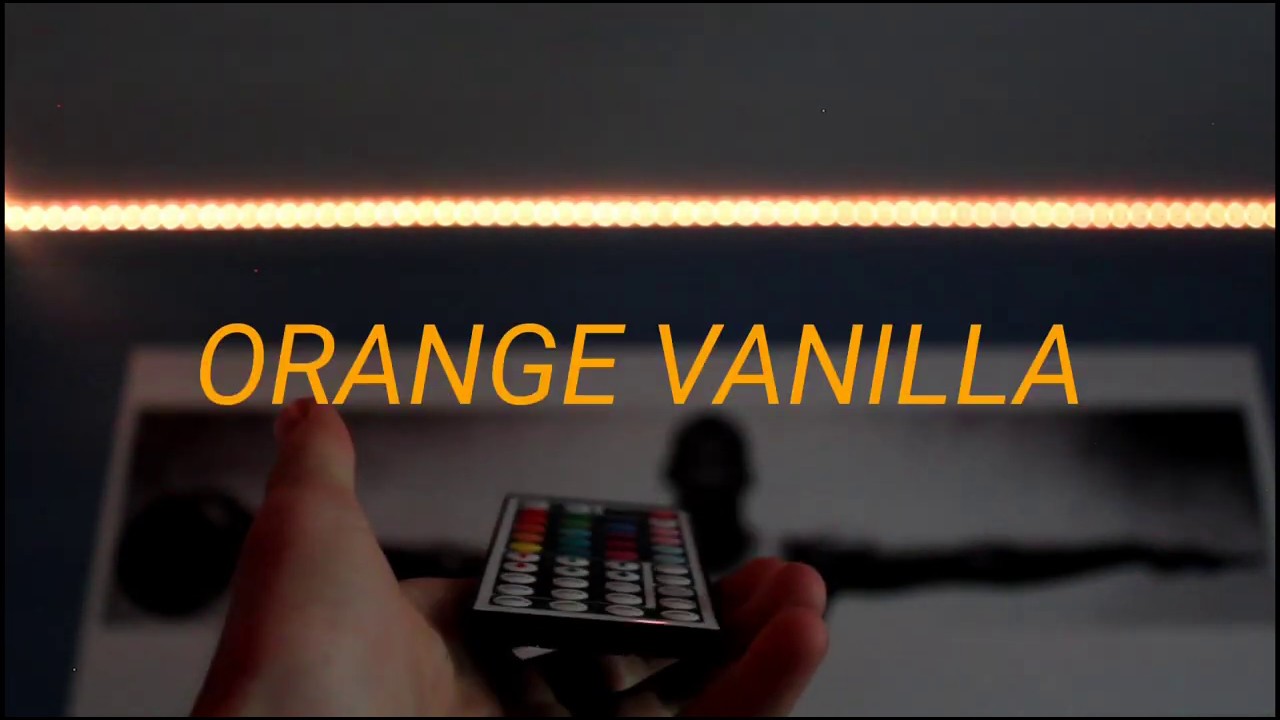 How to make ORANGE VANILLA on LED Light Strips! (Custom DIY Light Strip Colors #3) - YouTube