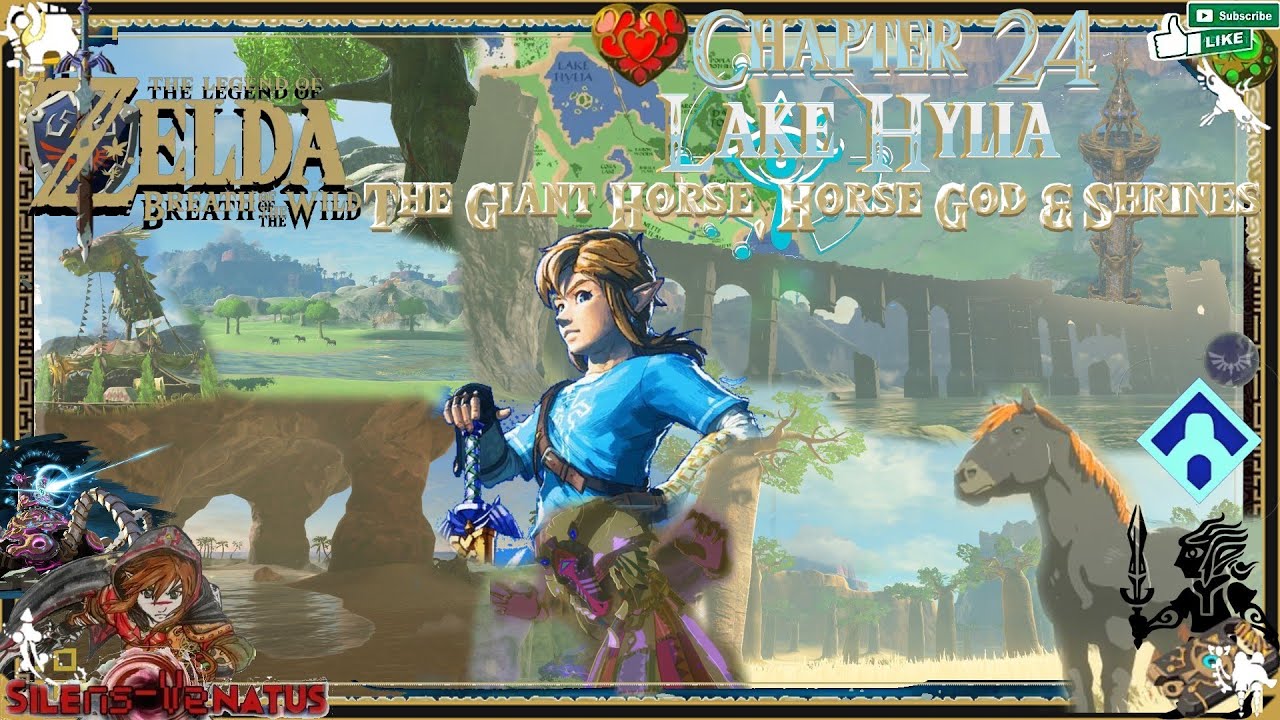Chapter 24 Lake Hylia The Giant Horse, Horse God & Shrines [The