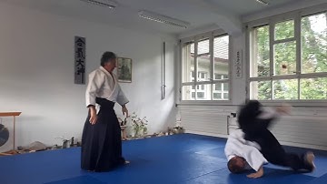 Aikido: yokomen uchi Shiho Nage Urs Keller