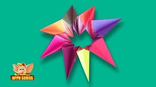star origami point