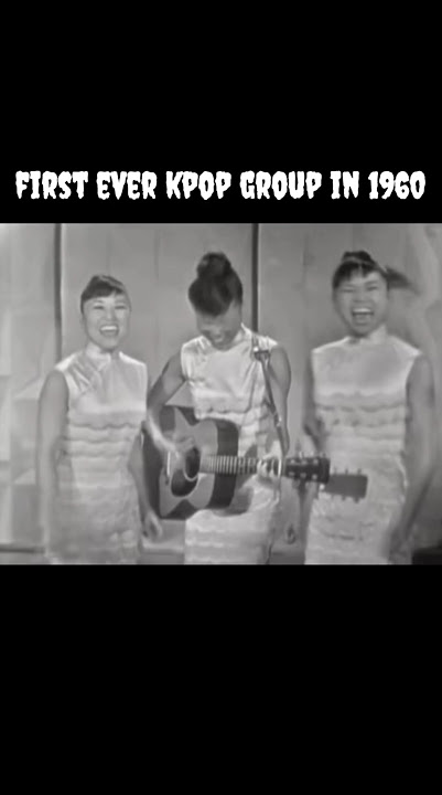 First ever kpop group in 1960