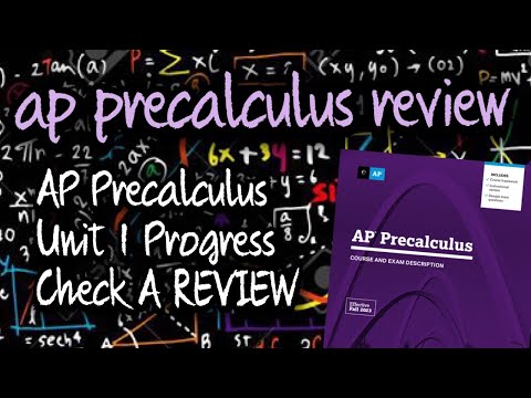 AP Precalculus Unit