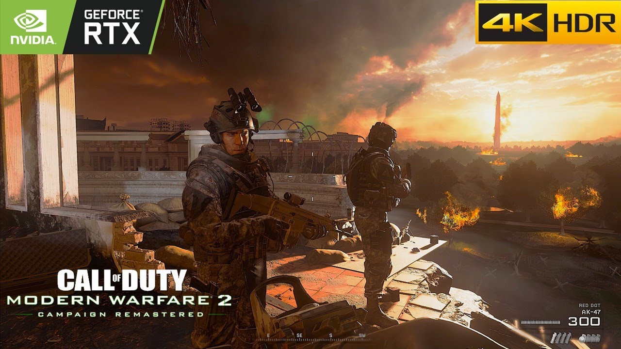 Modern Warfare 2 Remastered Whiskey Hotel Mission – HDR 4K 60FPS | RTX 5090 Max Settings