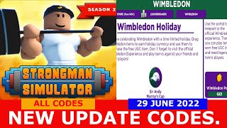 NEW UPDATE * LABORATORY * [ LAB ] ALL CODES WORK! Strongman Simulator ROBLOX