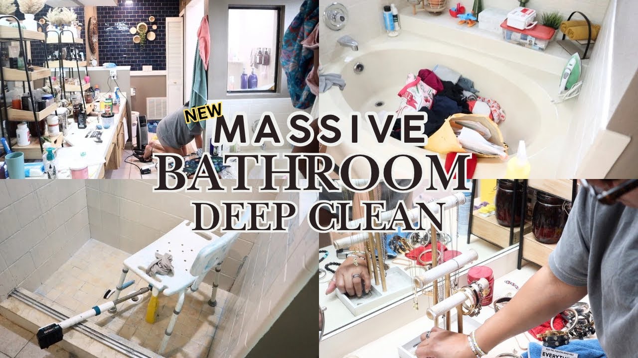 *NEW* 2026 Bathroom Deep Cleaning. Bathroom Refresh. Complete Disaster.