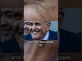 Rudy Giuliani hospitalized in 'critical but stable' condition