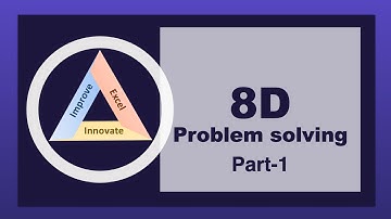 8D - Problem solving  | Part 1 | D0- Planning / ERA, D1-Team formation