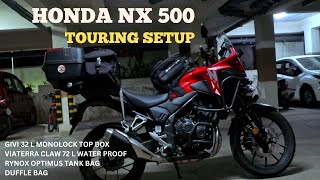 Honda NX500 Touring Setup  Ready for Ladakh 2024
