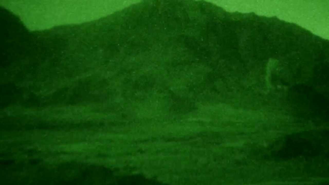 Air Strike in Night Vision
