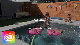 Summer Activities from Adobe Stock | Adobe Creative Cloud screenshot 5