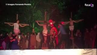 Man Tries To 'Save Jesus' From Crucifixion During Easter Play