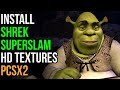 How to Install Shrek SuperSlam HD Texture Pack in PCSX2