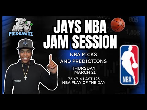 NBA Picks & Predictions Thursday 3/21/24 | Jay's NBA Jam Session