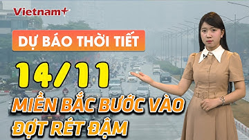 DỰ BÁO THỜI TIẾT mới nhất ngày 14/11: Không khí lạnh tăng cường, miền Bắc chìm trong rét đậm | VNP
