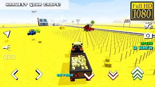 Blocky Farm Racing & Simulator - free driving game - Gameplay Walkthrough - 1080pFHD | Wisdom Gamers screenshot 5