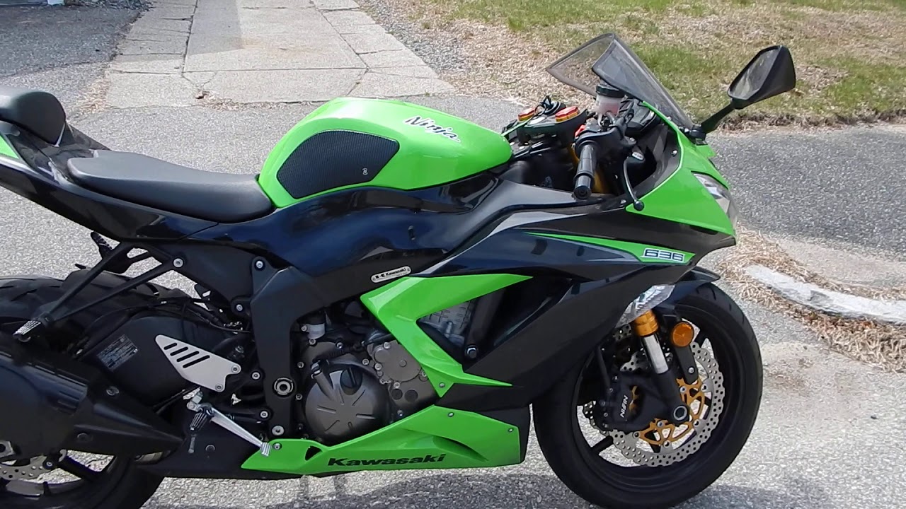2013 Kawasaki ZX636 - YouTube