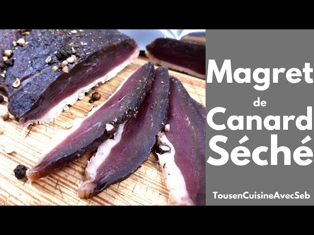 Magret de canard séché maison - Recettes de cuisine Ôdélices