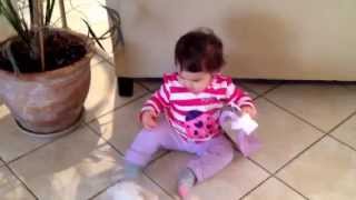 Addison's first Easter egg hunt part 2 (13 months)