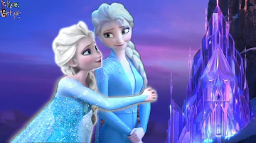 Elsa Frozen 2 meets Elsa Frozen 1
