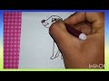 K letter de Dog ka chitra bahut hi asan #dog