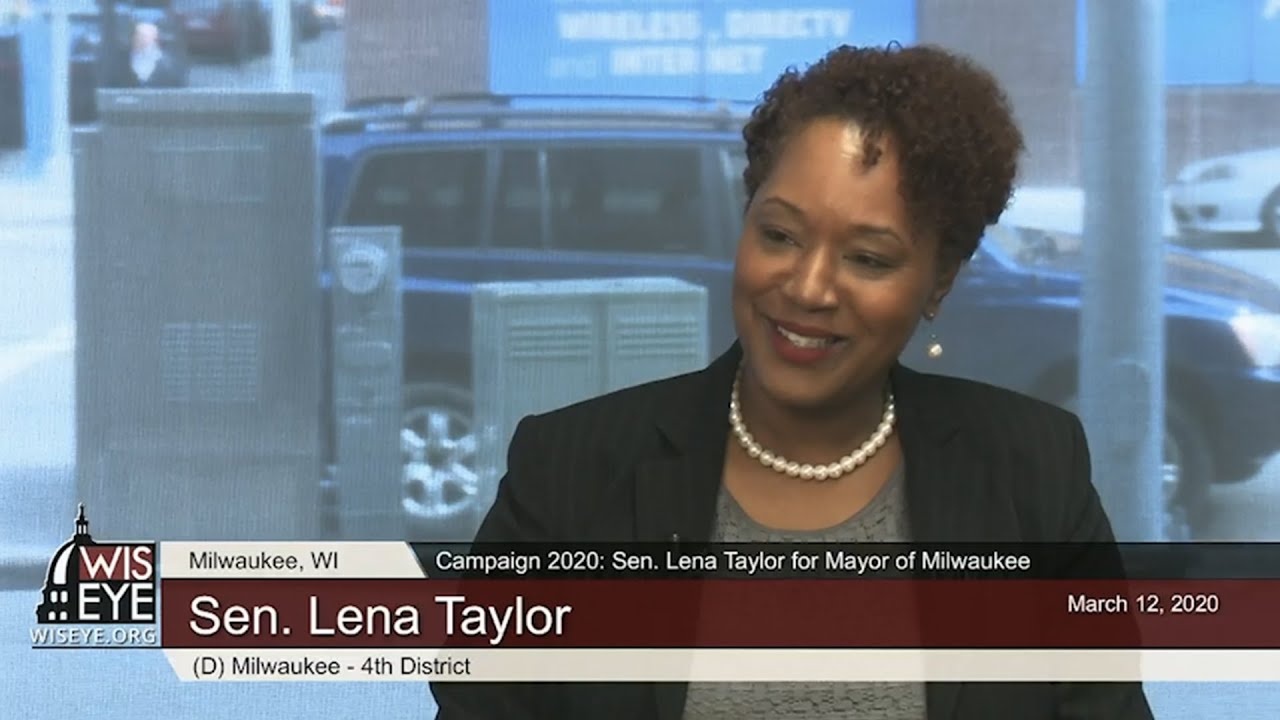 Campaign 2020 Sen. Lena Taylor for Mayor of Milwaukee YouTube