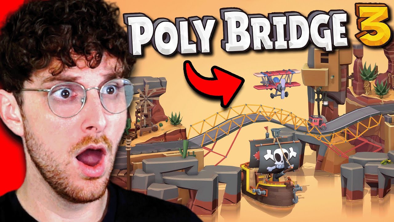 I played the NEW Polybridge! [Polybridge 3] - YouTube