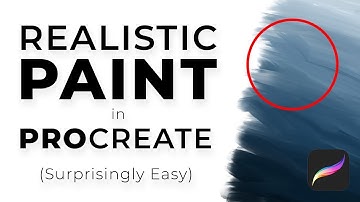 REALISTIC PAINT BRUSH in Procreate (Brush Tutorial)
