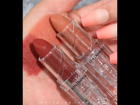 SON HOT 3CE SOFT MATTE LIPSTICK CLEAR LAYER EDITION – VỎ TRONG SUỐT