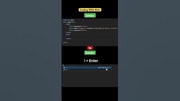 Junior vs Senior developer programming #coding #programming #code #shorts #htmlcss #javascript