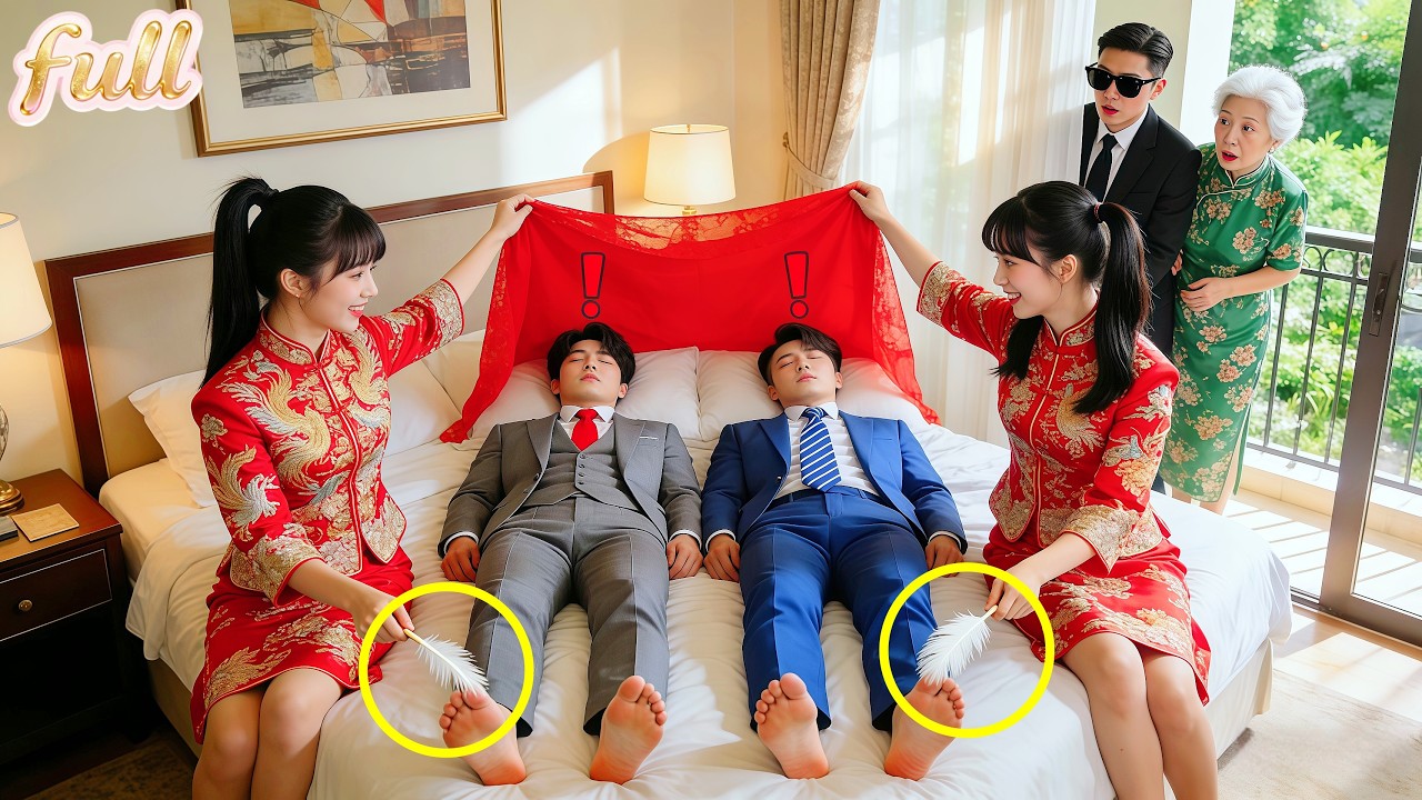 CEO Bros Fake Disability To Test Fiancées, Unexpect They Used Feathers To Tickle Their Feet—So Cute!