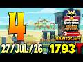 Angry Birds Friends Level 4 Tournament 1793 Highscore 