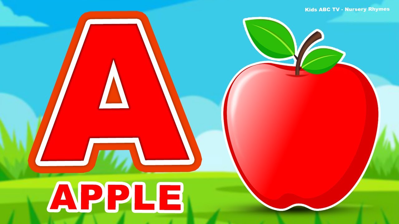 Phonics Song 2 with TWO Words in 3D / A for Apple / ABC Kids Songs # ...