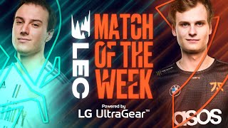 LG UltraGear Match of the Week: Vitality vs Fnatic | 2022 #LEC Summer Week 4