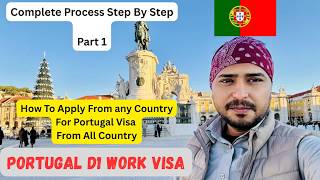 Portugal D1 Work Visa Part 1 Complete Process #jinahent