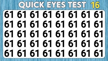 Find the Odd One Out | Challenge your Observation Skills | Number and Letter Edition 