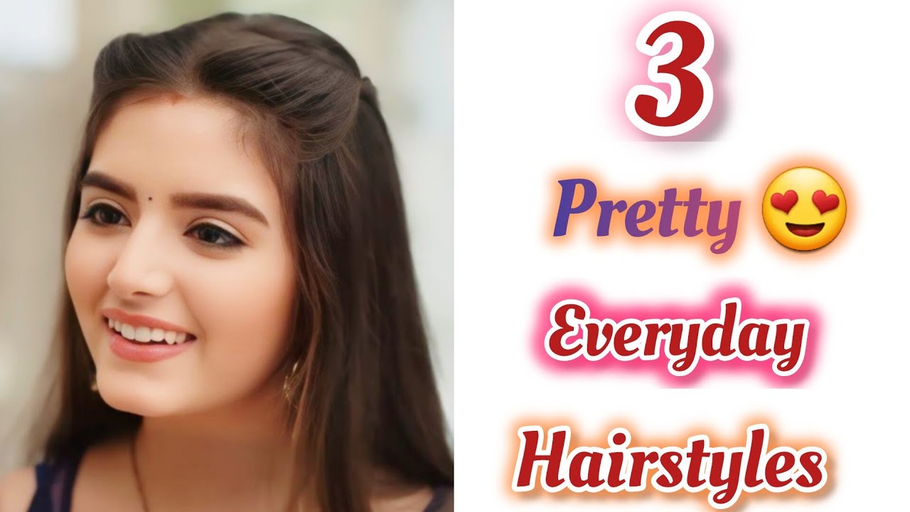 3 Newly Beautiful Hairstyle for girls | Hair style girl | Easy Hairstyle | Trending Hairstyle Party