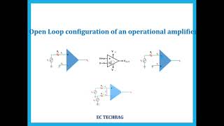 operational amplifier-open loop configuration