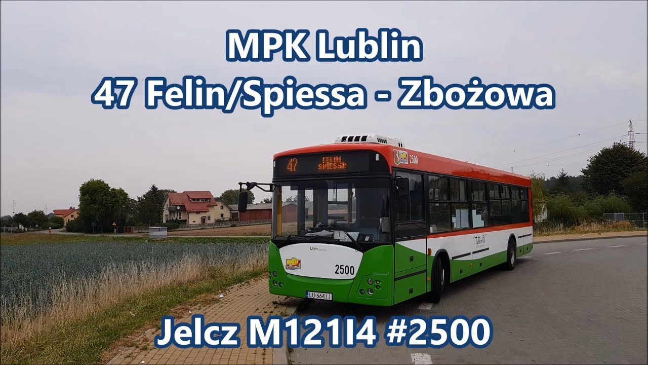 MPK Lublin - linia 47, Jelcz M121I4 #2500