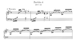 JS Bach: Partita No. 6 in E minor BWV 830 - Glenn Gould, 1963 - Columbia MS 6504
