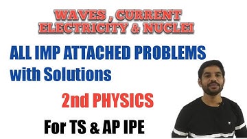 2nd year physics |All  LAQ