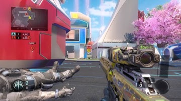 Call Of Duty Black ops 3, Sniper 1v1 with Millertime35, Weird Custom Game
